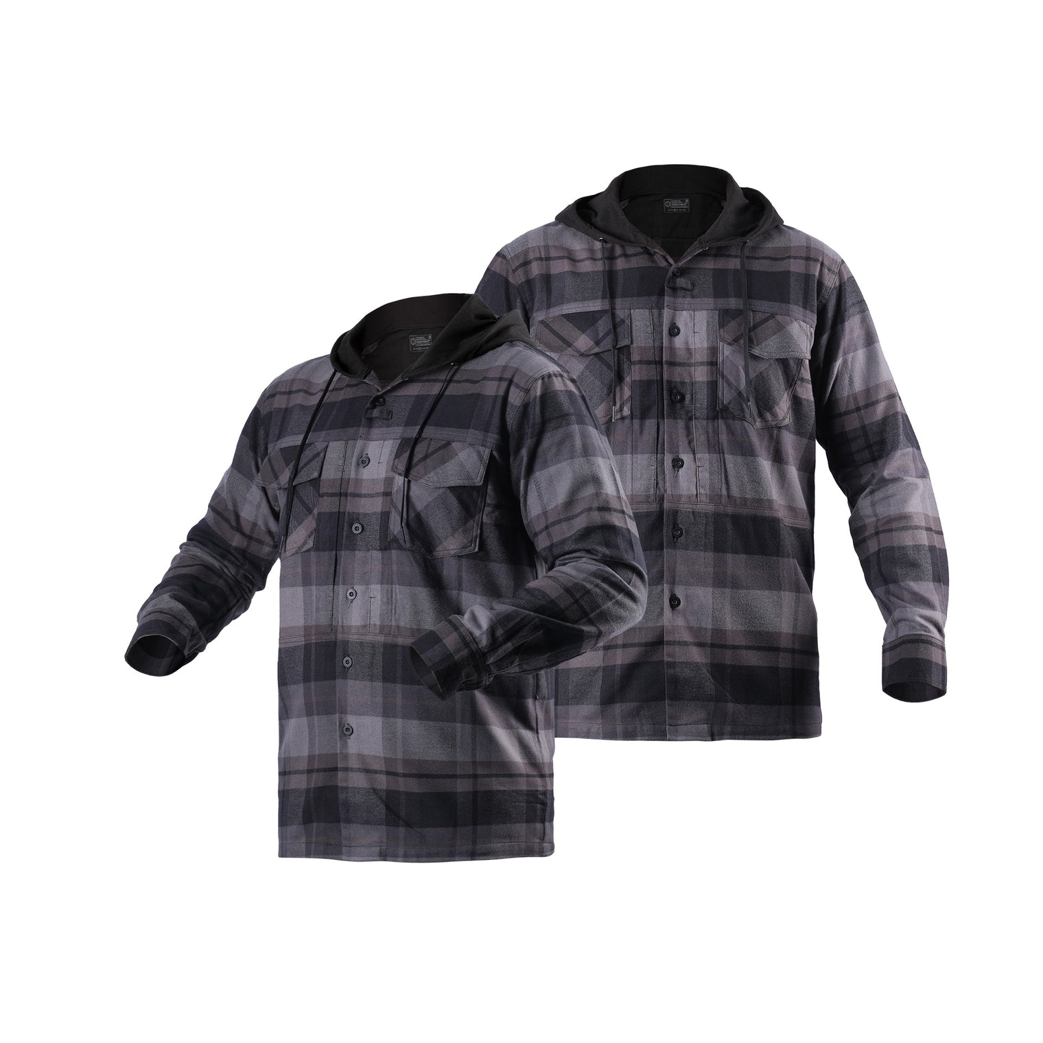 Parabellum® LUMBERJACK™ Flanel Hoodie 012
