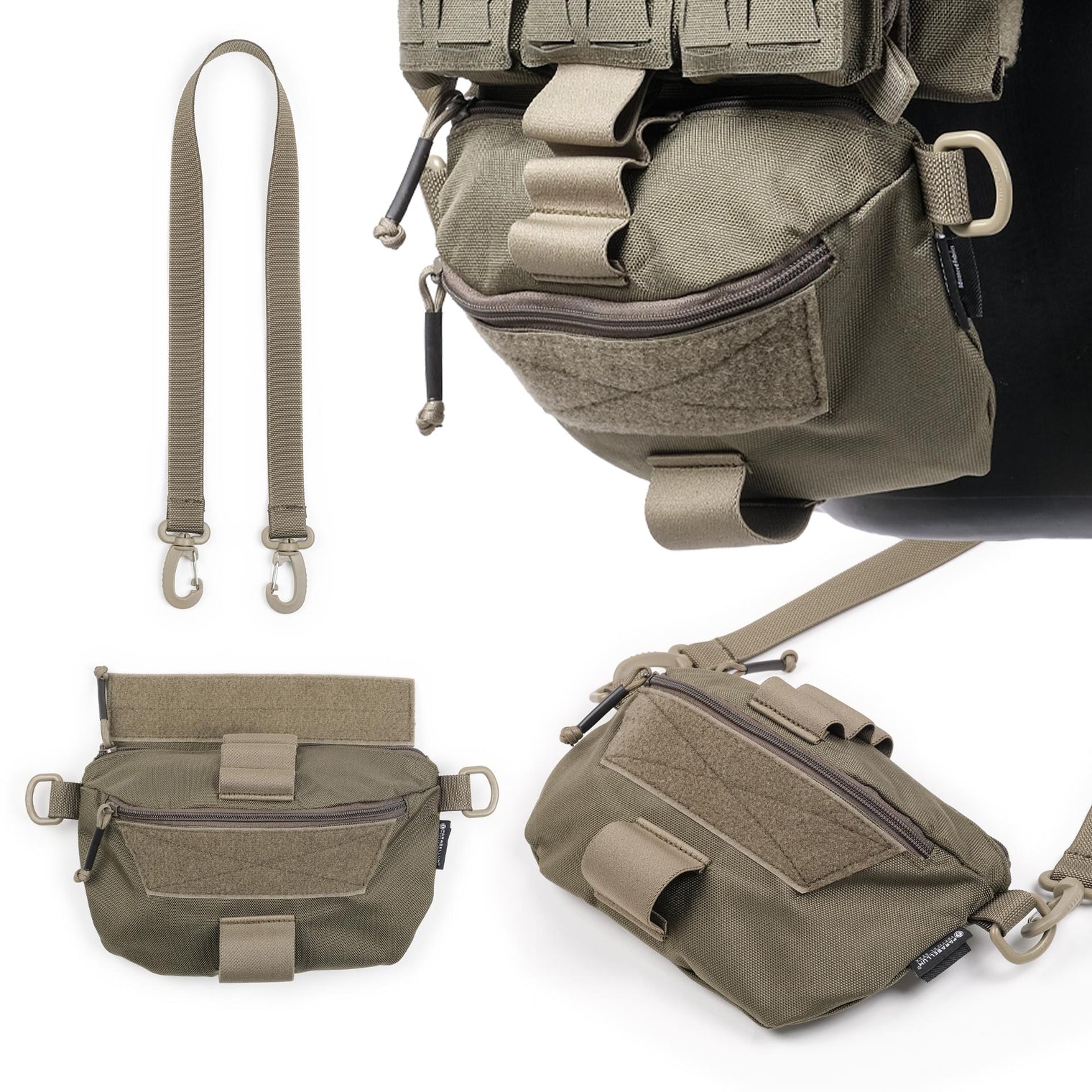 Parabellum® Alpha™ 2 Z Versatile Plate Carrier Set Ranger Green