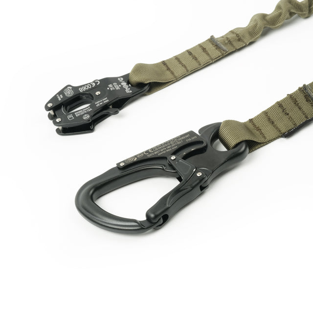 Parabellum® Yankee™ 1 Safety Lanyard Double Kong Carabiner