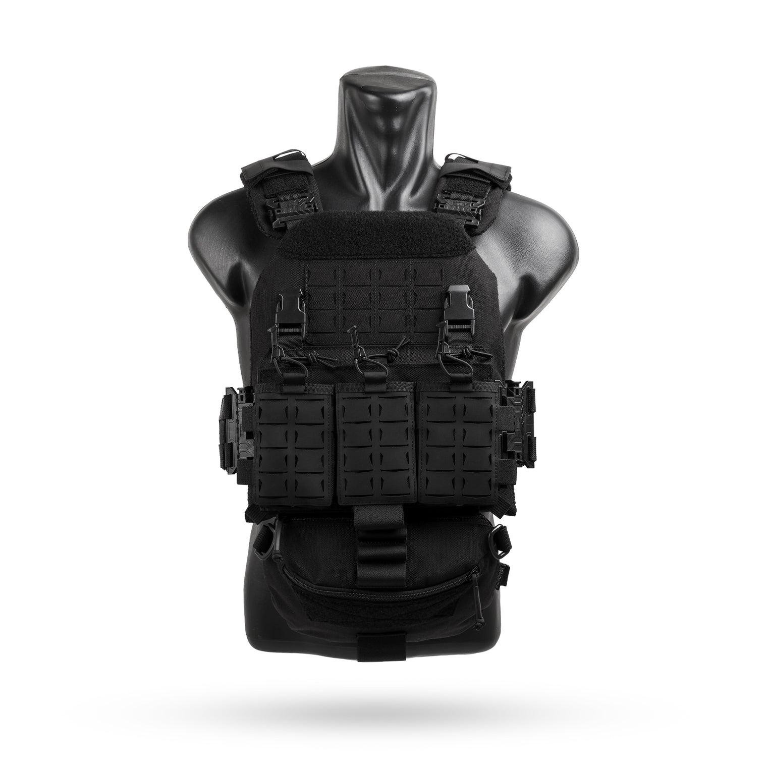 Parabellum® Alpha™ 2 Z Versatile Plate Carrier Set Black