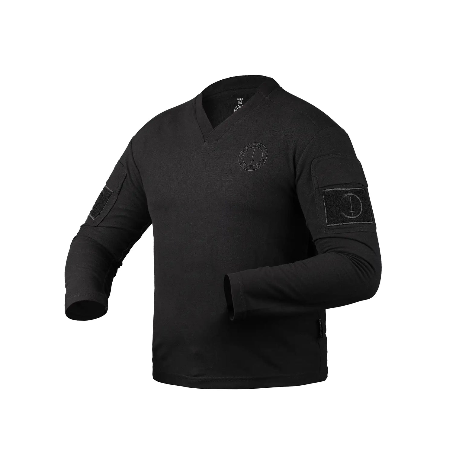 Parabellum® Rugby Shirt™ Long Sleeve Black