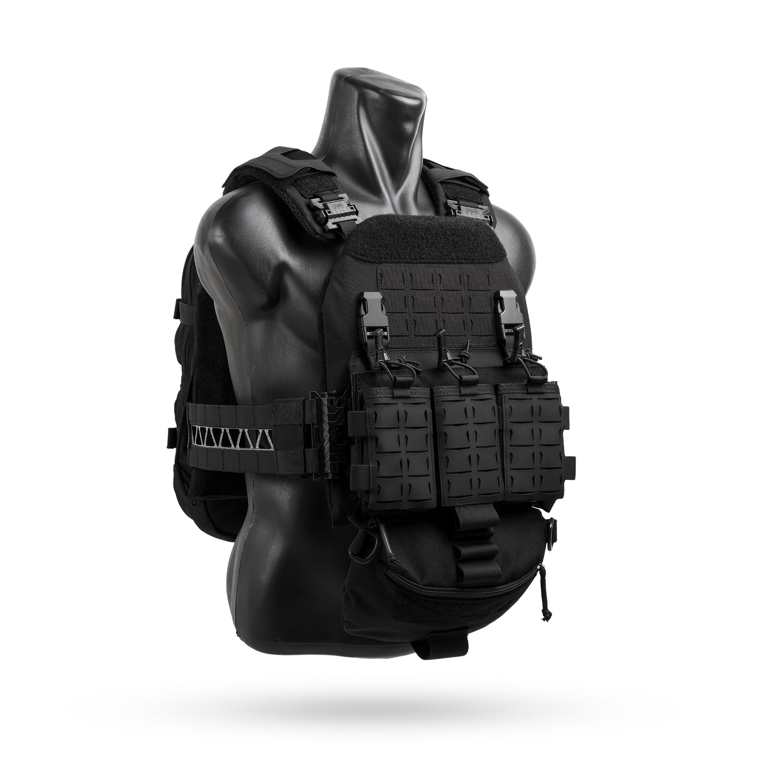 Parabellum® Alpha™ 2 Z Versatile Plate Carrier Set Black