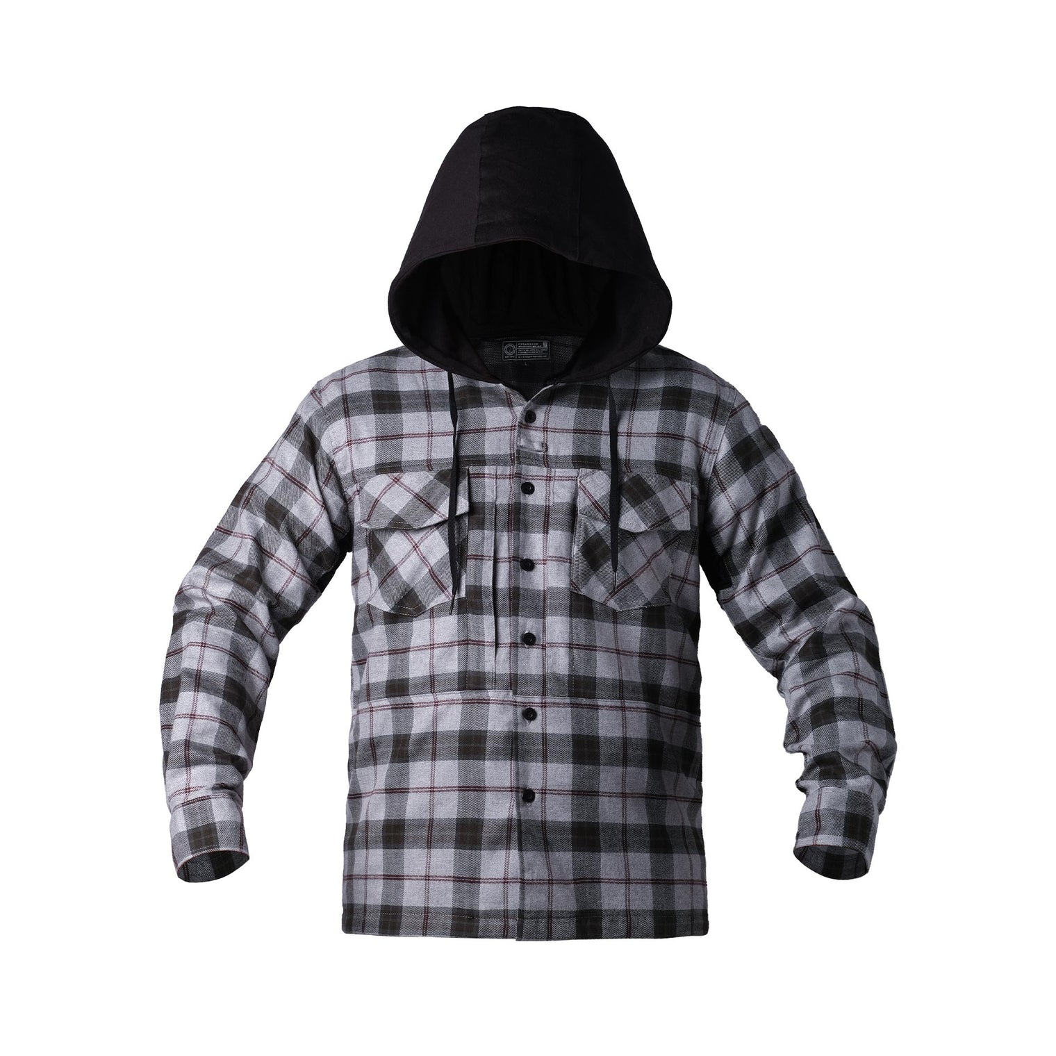 Parabellum® LUMBERJACK™ Tactical Flannel Hoodie 011