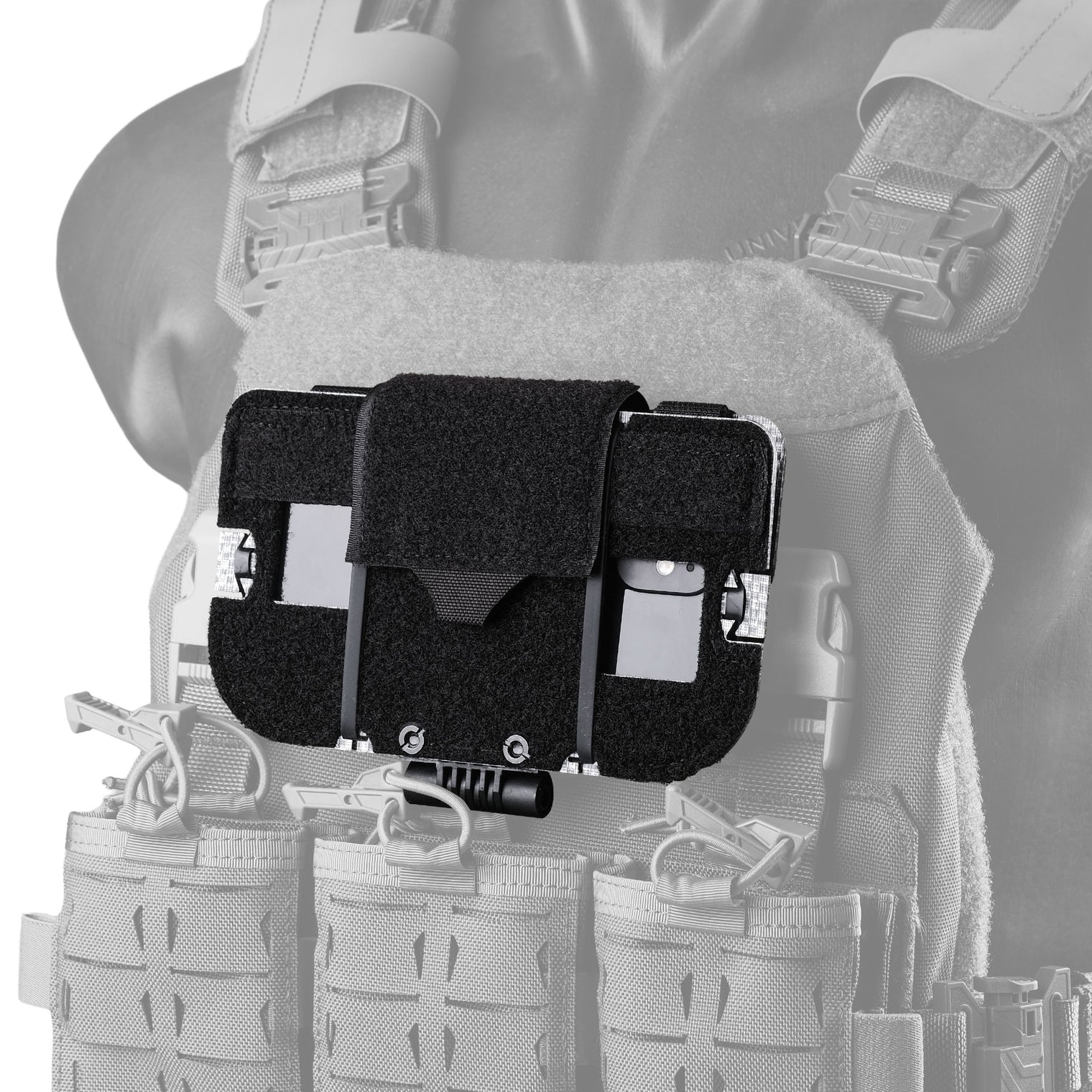 SCAVS© Sierra 14 Tac Phone Panel Black