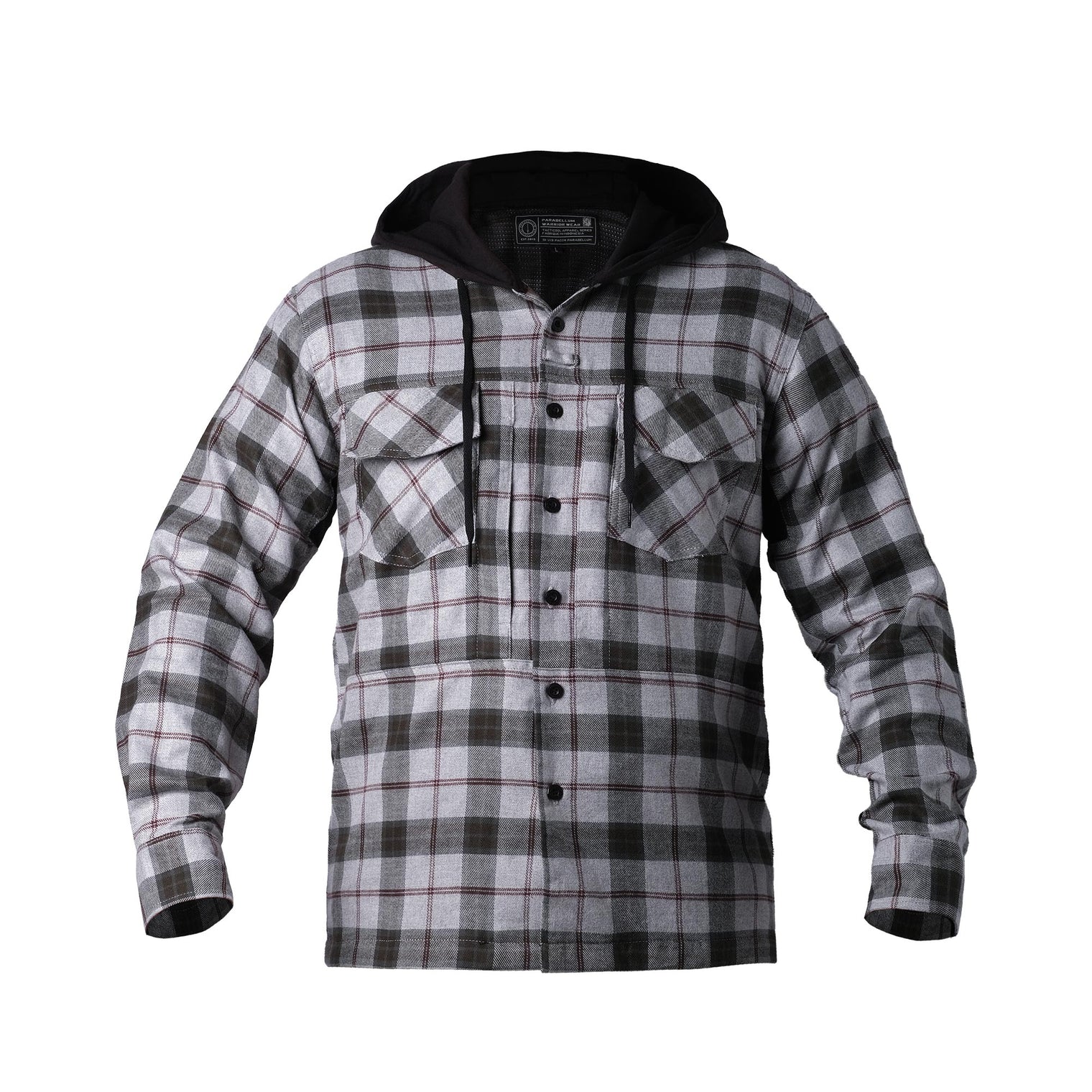 Parabellum® LUMBERJACK™ Tactical Flannel Hoodie 011
