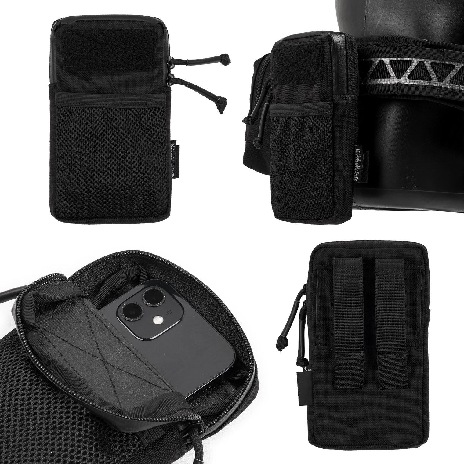Parabellum® Bravo™ 6 Battle Belt Set Cobra Buckle Black