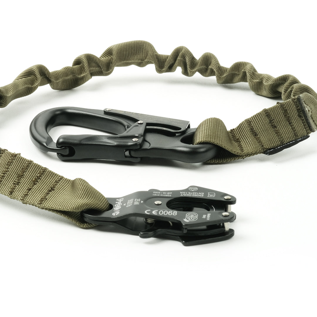 Parabellum® Yankee™ 1 Safety Lanyard Double Kong Carabiner