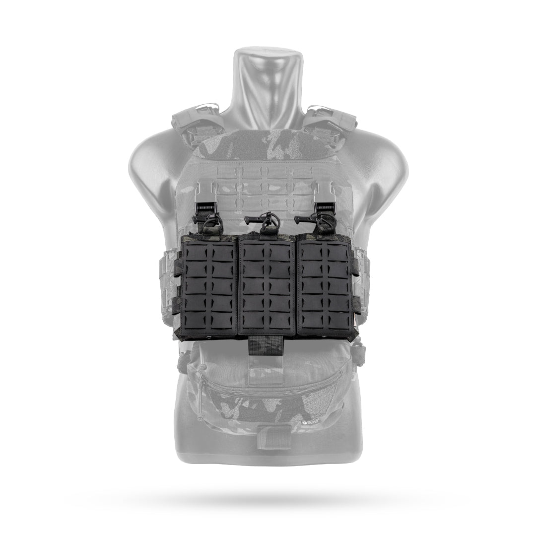 Parabellum® Echo™ 3 Triple Mag Pouch Placard Multicam Black