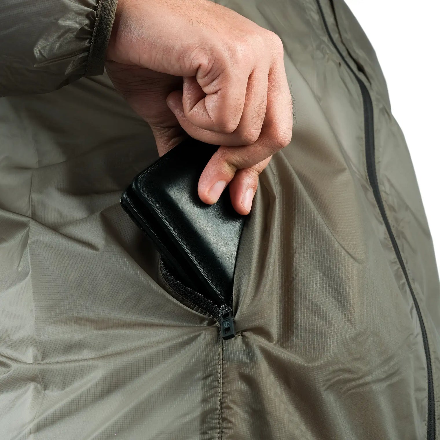 Parabellum® Neptune™ Windbreaker Jacket Transclusent Grey
