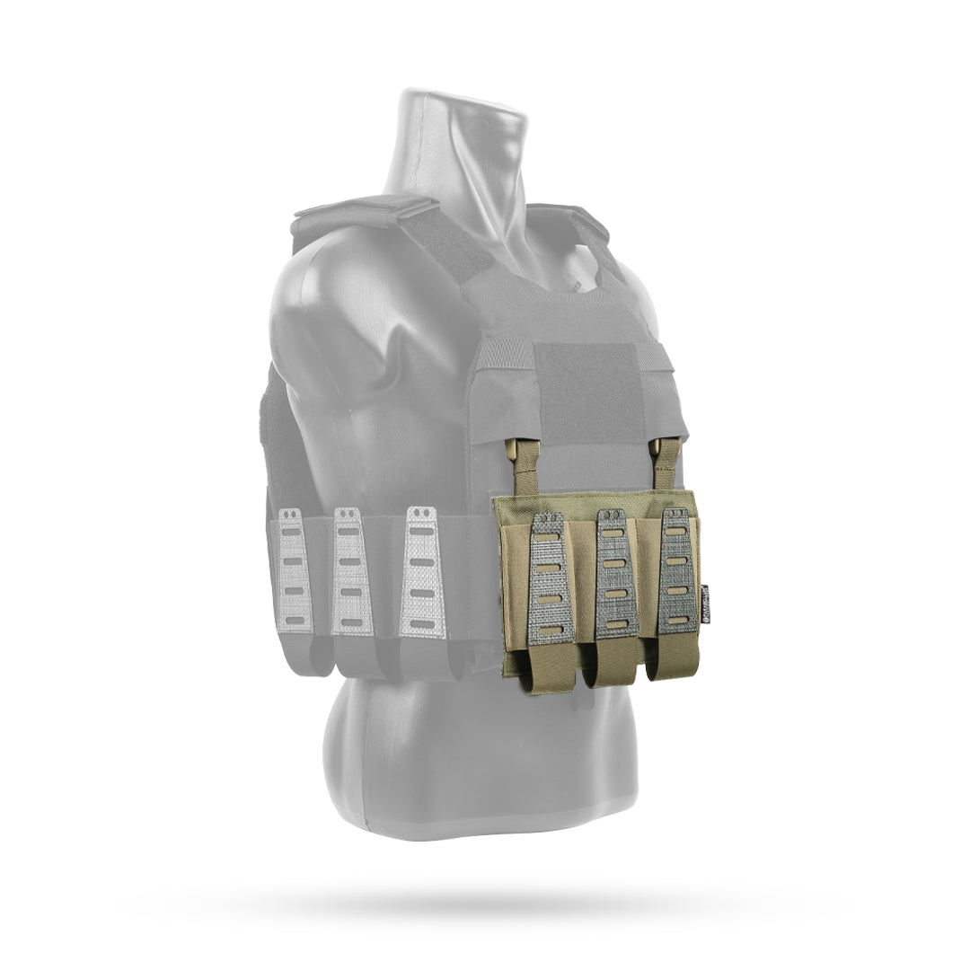 Parabellum® Echo™ 13 Triple Mag Pouch Elastic Tegris