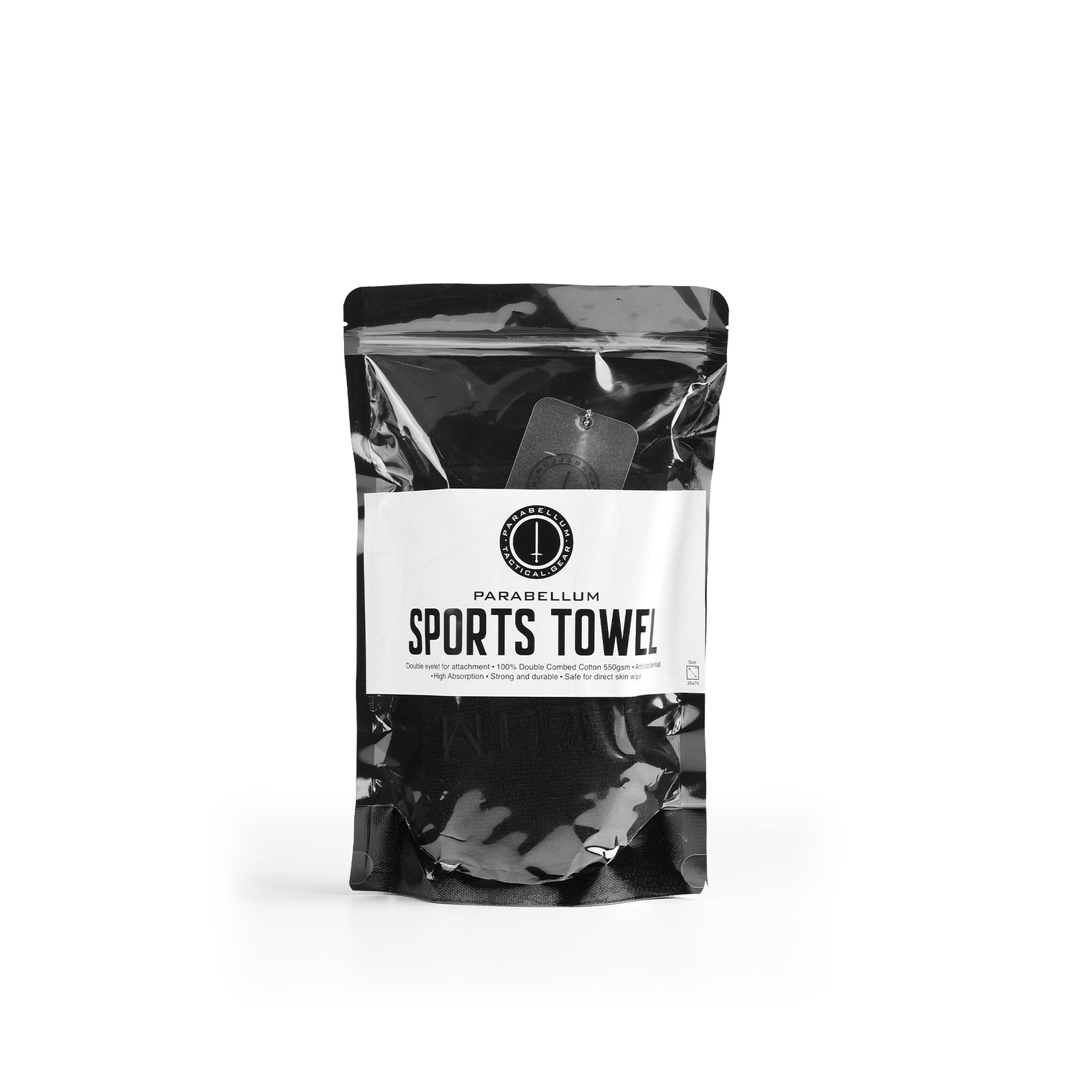 Parabellum® Sport Towel Black