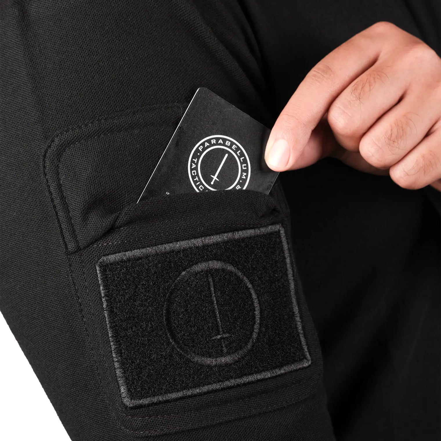 Parabellum® Rugby Shirt™ Long Sleeve Black