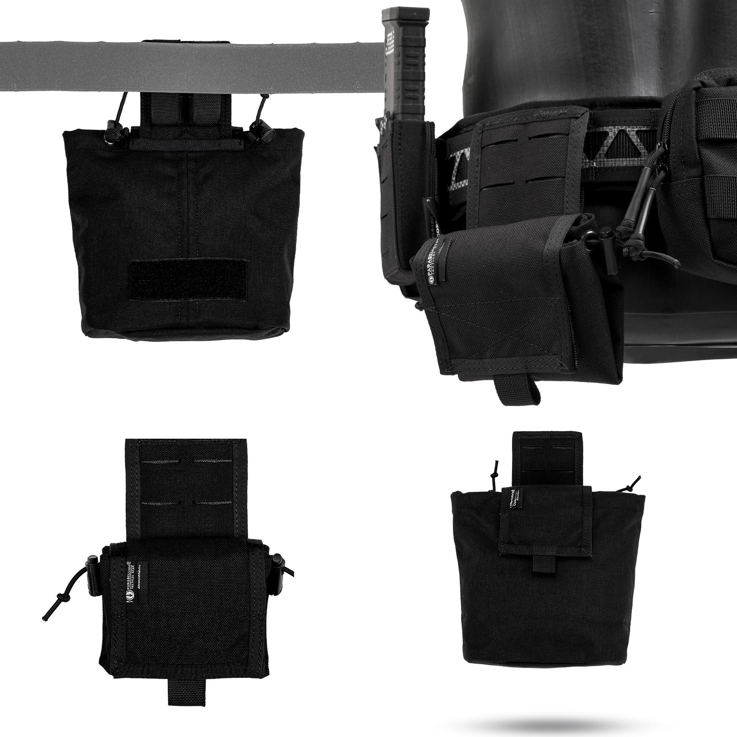 Parabellum® Bravo™ 6 Battle Belt Set Cobra Buckle Black