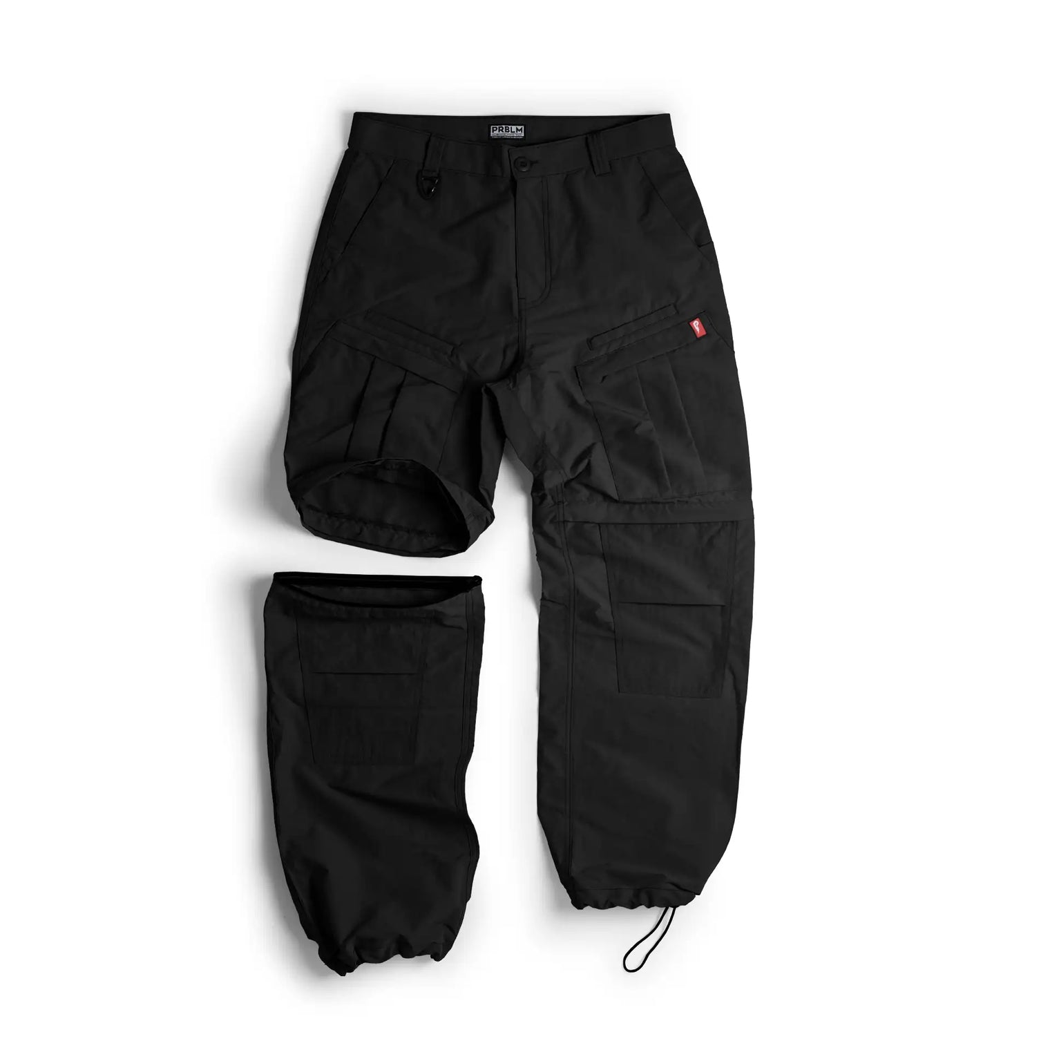 PRBLM® TX25/001™ Technical Cargo Pants Triple Black