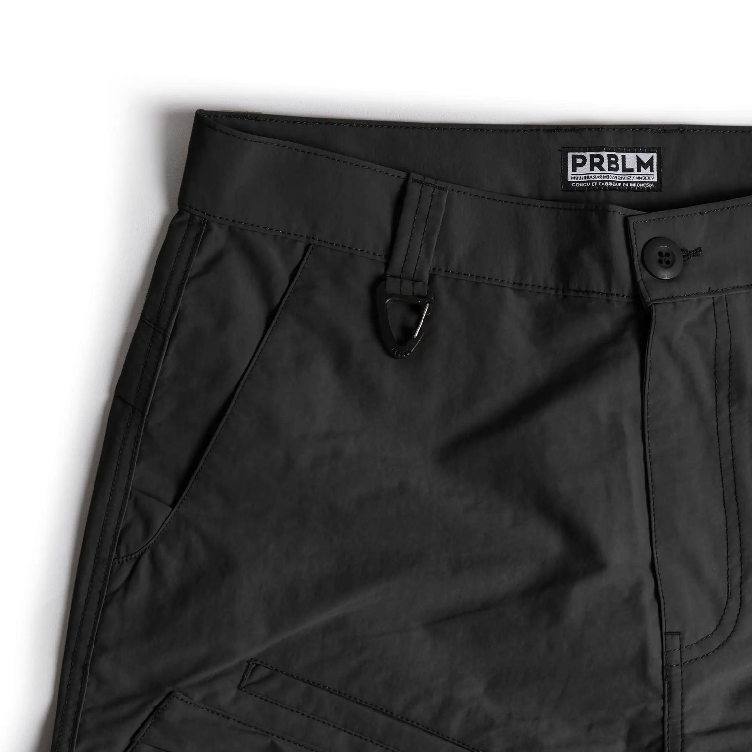PRBLM® TX25/001™ Technical Cargo Pants Triple Black