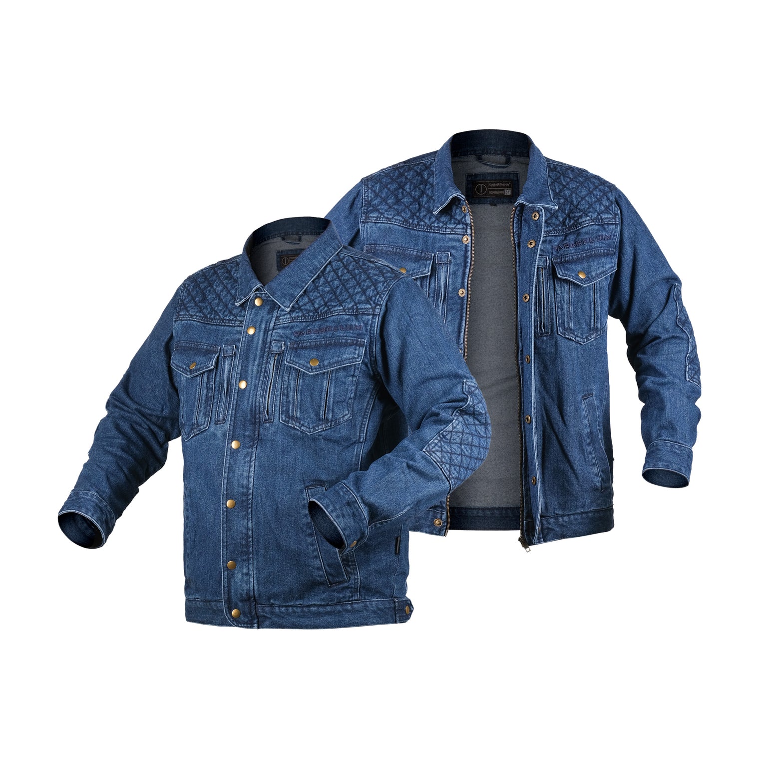 Parabellum® Ryder Denim Jacket Blue