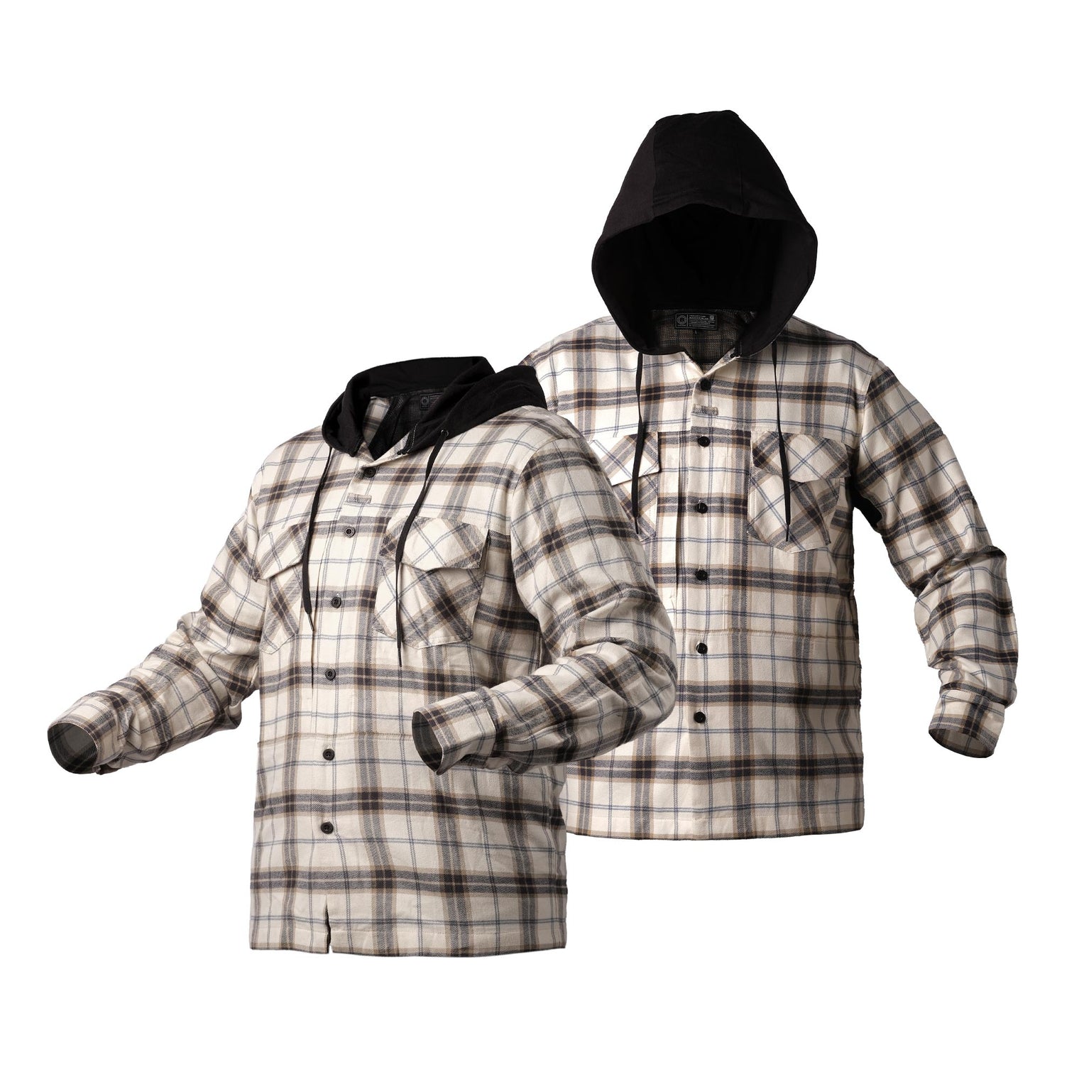 Parabellum® LUMBERJACK™ Tactical Flannel Hoodie 010
