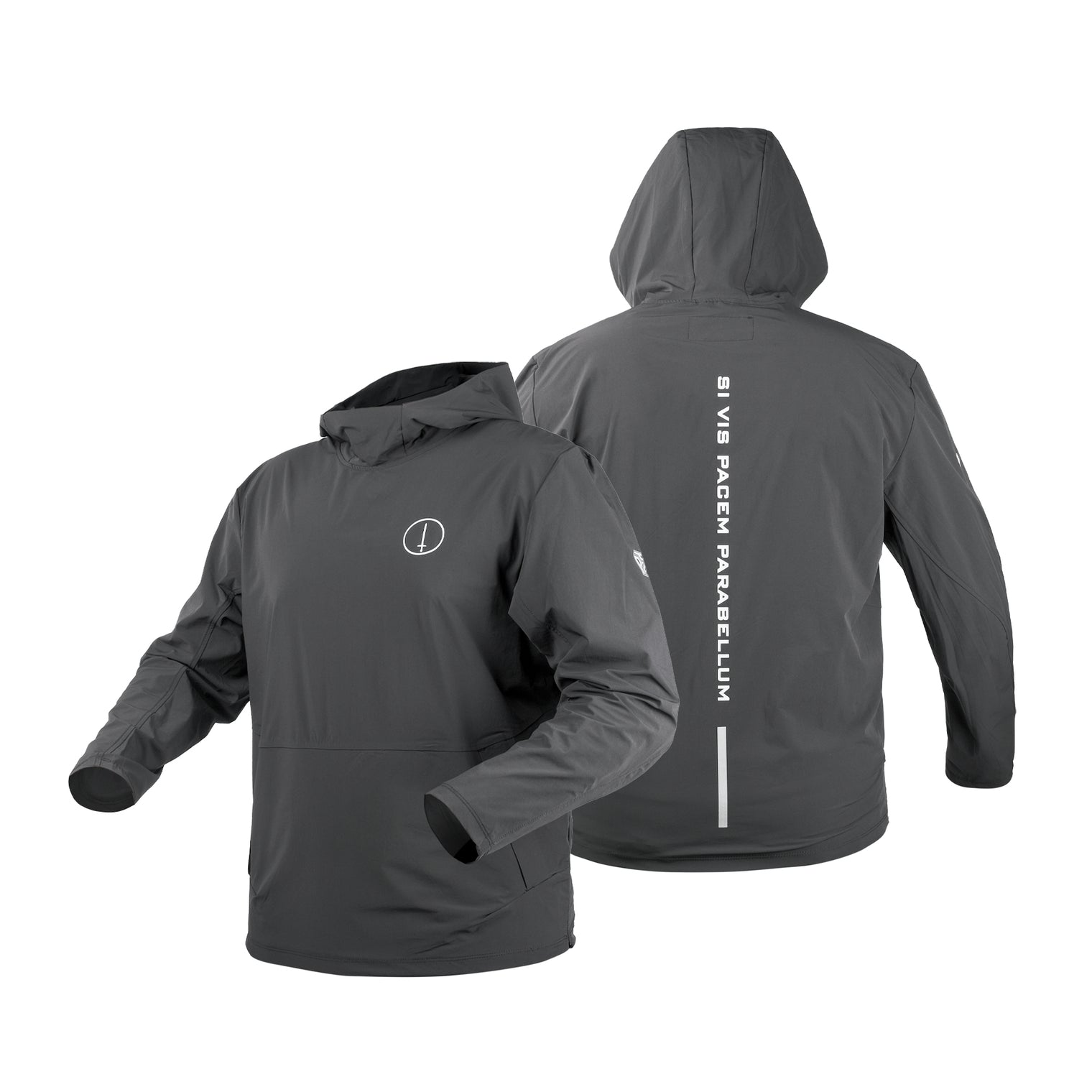 Parabellum® Performance RECON™ Assault Hoodie STRIKESHELL Series Gray