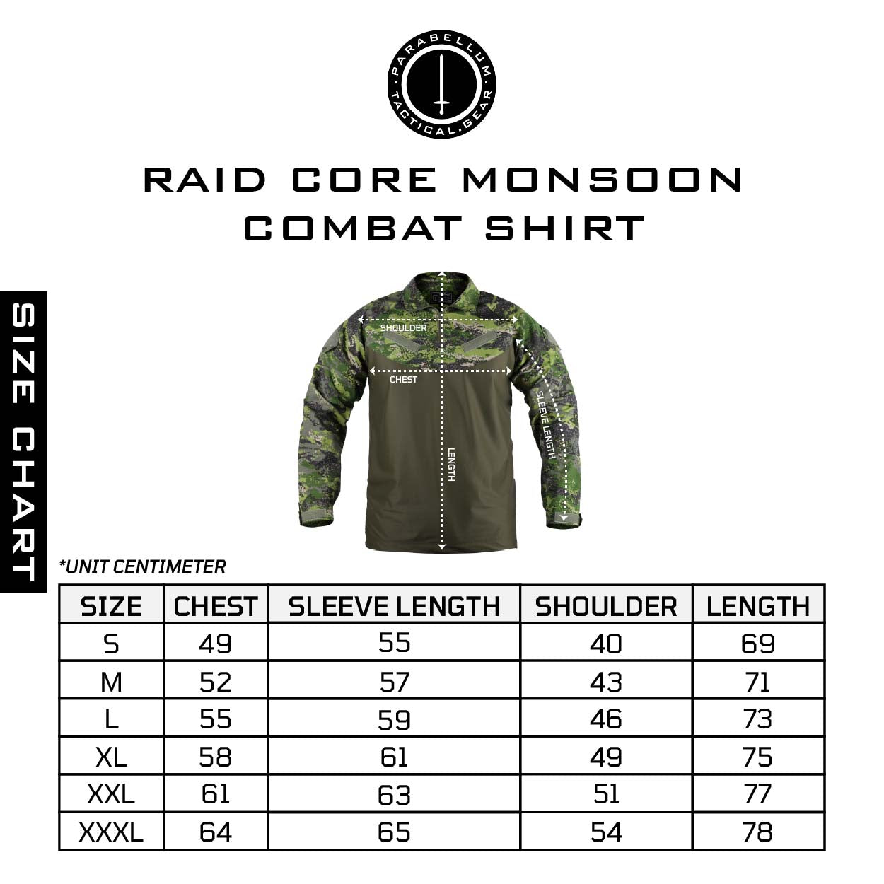 Parabellum® Raid Series : C.O.R.E Monsoon Combat Shirt
