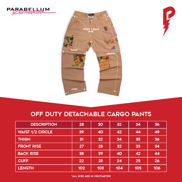 Parabellum x Kevinswork Off Duty Detachable Cargo Pants™