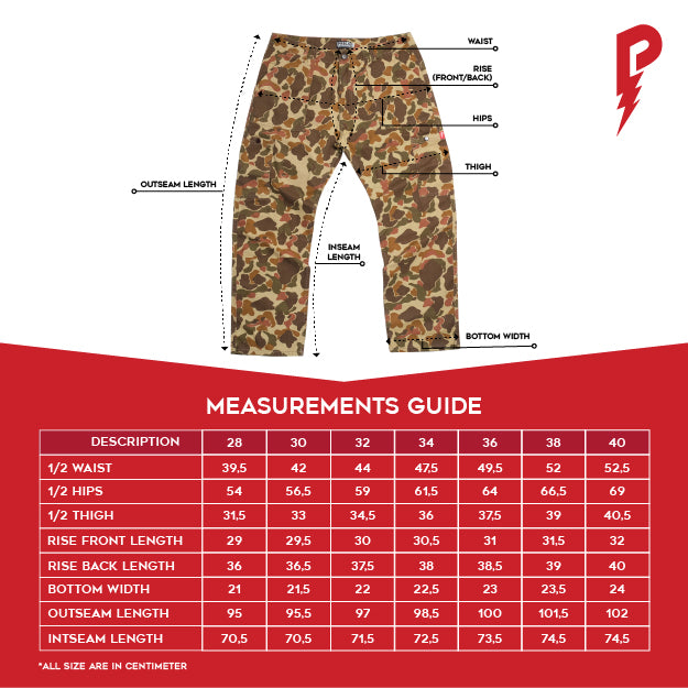PRBLM OG25/002 Work Pants Frogskin Camo