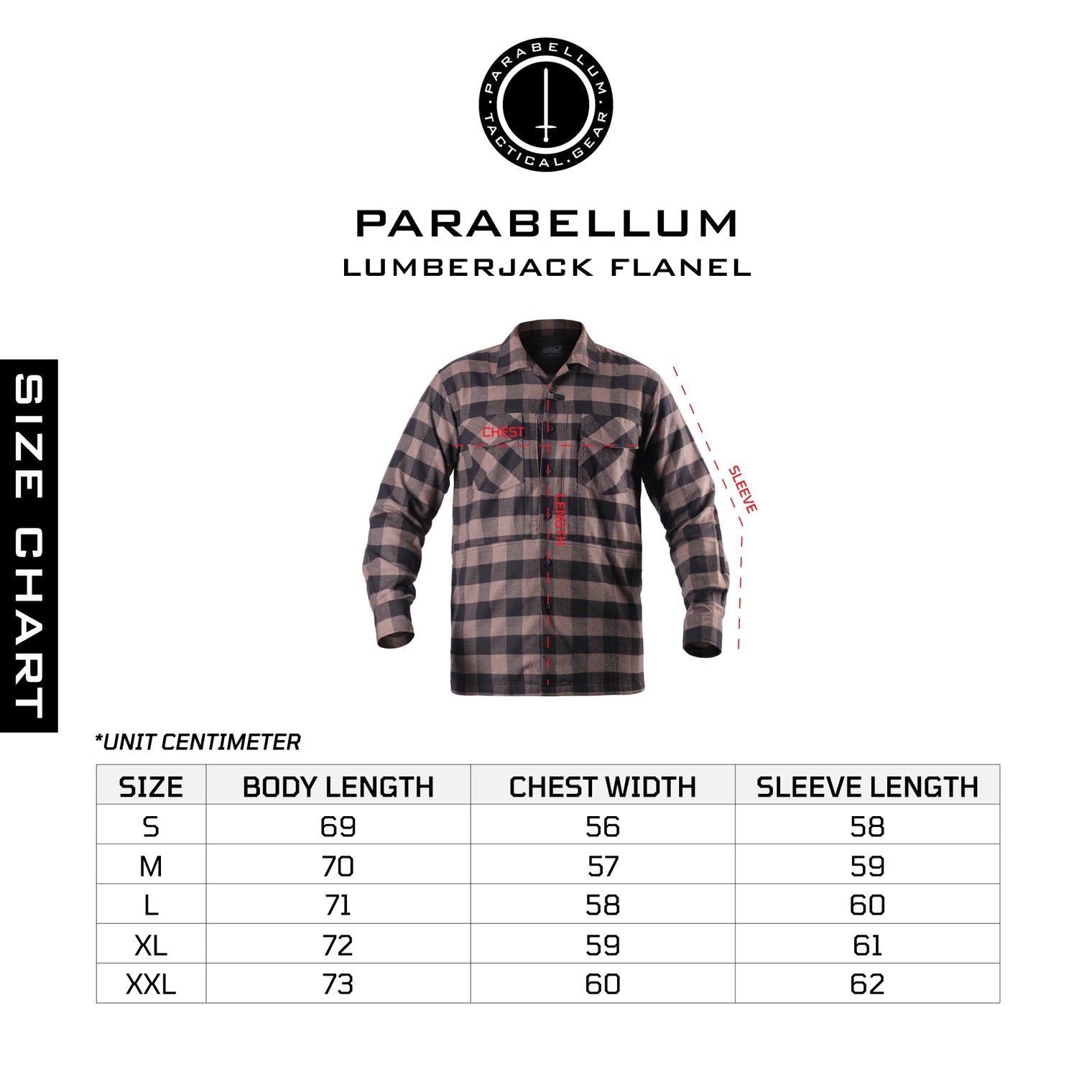 Parabellum® LUMBERJACK™ Flanel Work Shirt 013