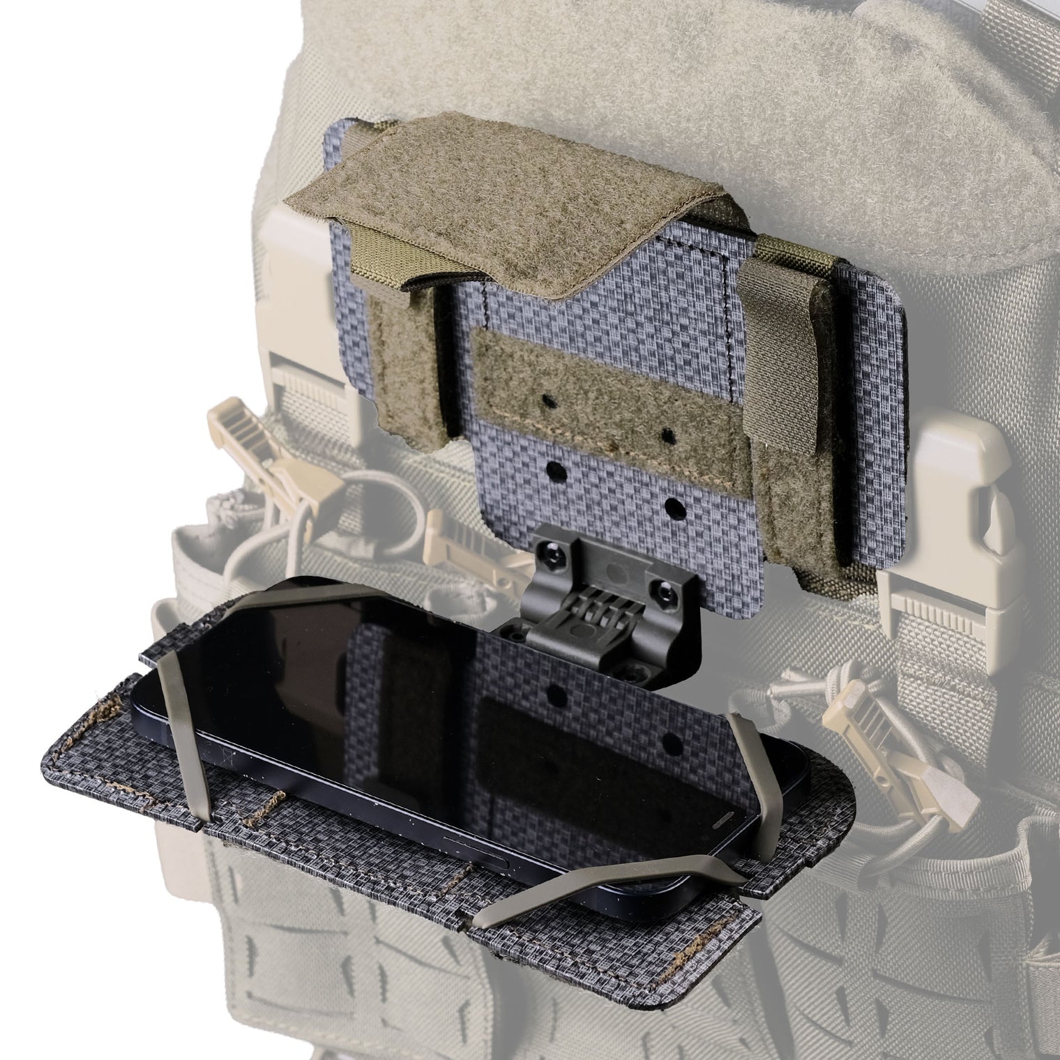 SCAVS© Sierra 14 Tac Phone Panel Ranger Green