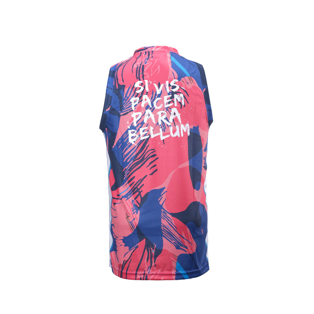 Funky Jersey - Brushstroke Pink