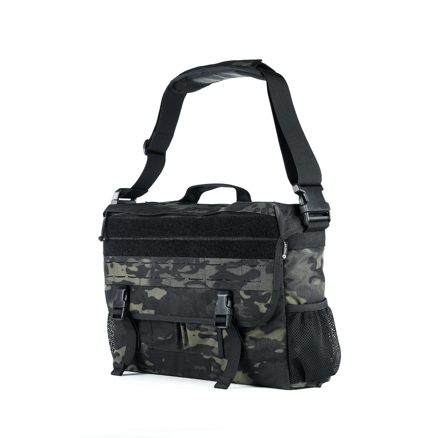 Parabellum® RAVEN™ Tactical Messenger Bag Multicam Black