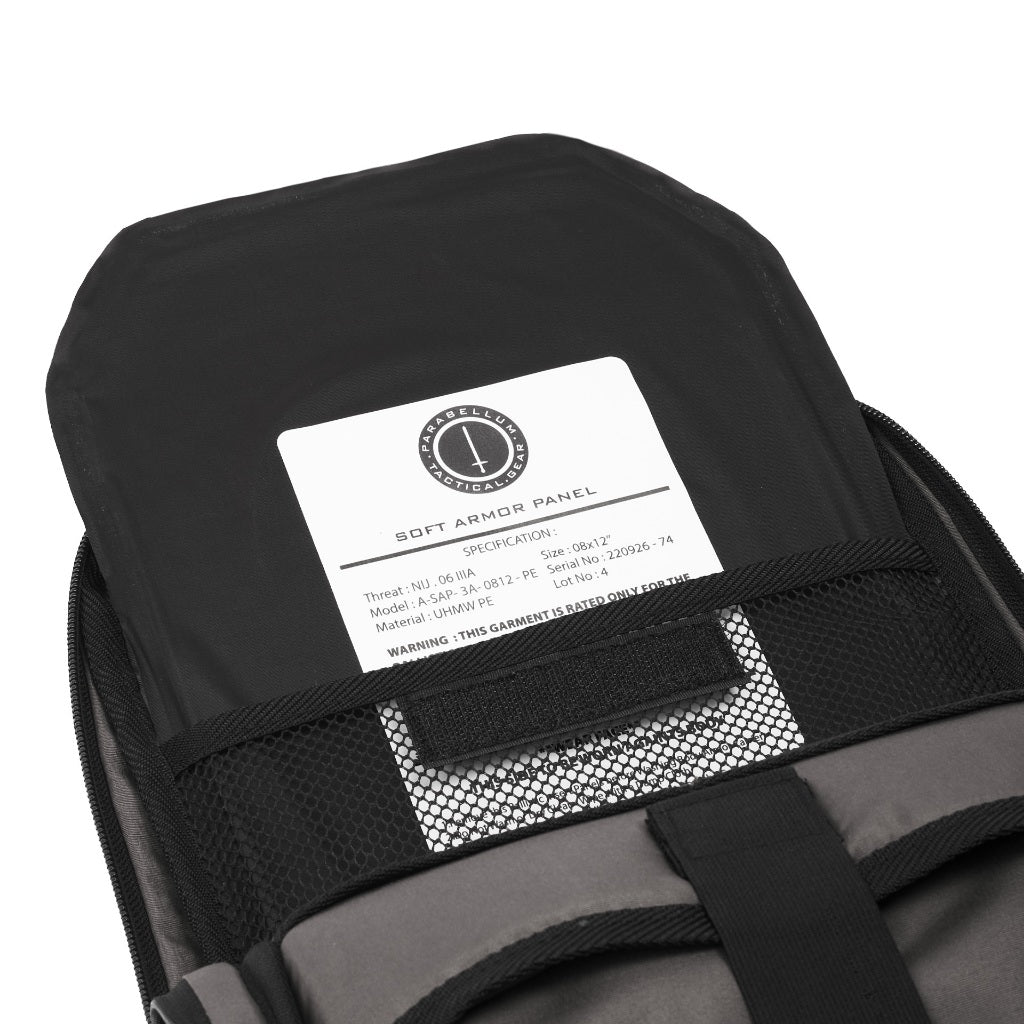 Parabellum AEGIS Covert Protective Pack with Ballistic 3A Insert