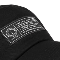 Parabellum Tactical Hat™ Collection Parabellum Woven Dad hat Black MK II