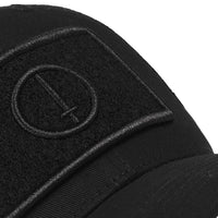 Parabellum Tactical Hat™ Collection Velcro Black Hat