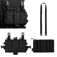 Parabellum® Alpha™ 2 Z Versatile Plate Carrier Set Black