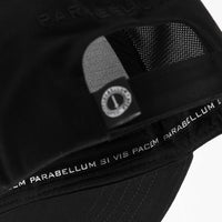 Parabellum Tactical Hat™ Collection Velcro Black Hat