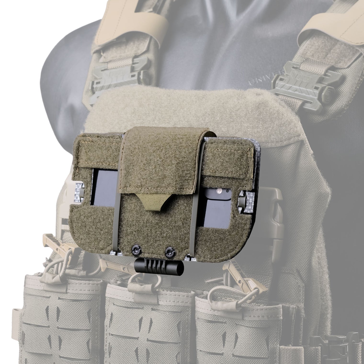 SCAVS© Sierra 14 Tac Phone Panel Ranger Green
