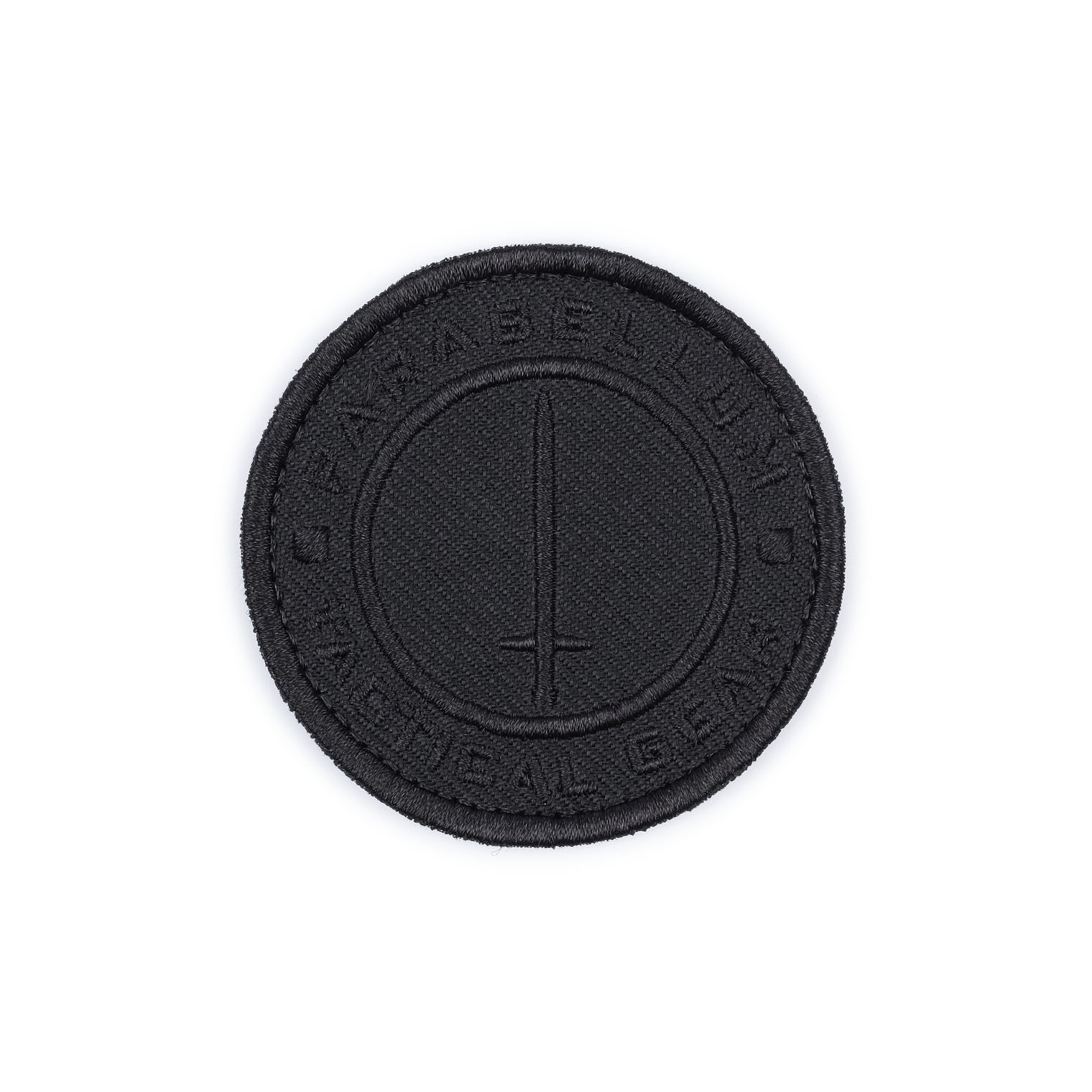 Parabellum® Circular Logo Patch Black