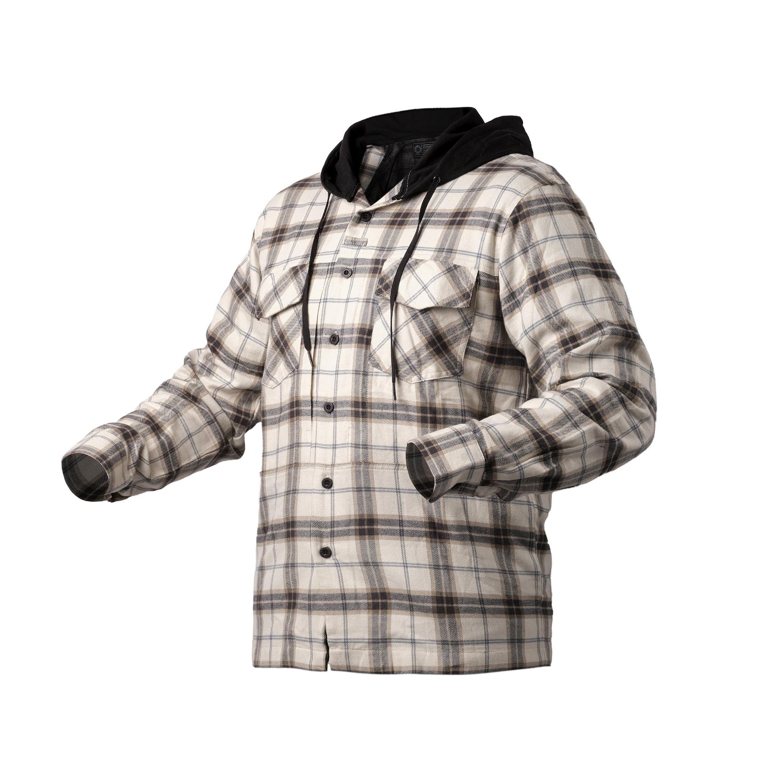 Parabellum® LUMBERJACK™ Tactical Flannel Hoodie 010