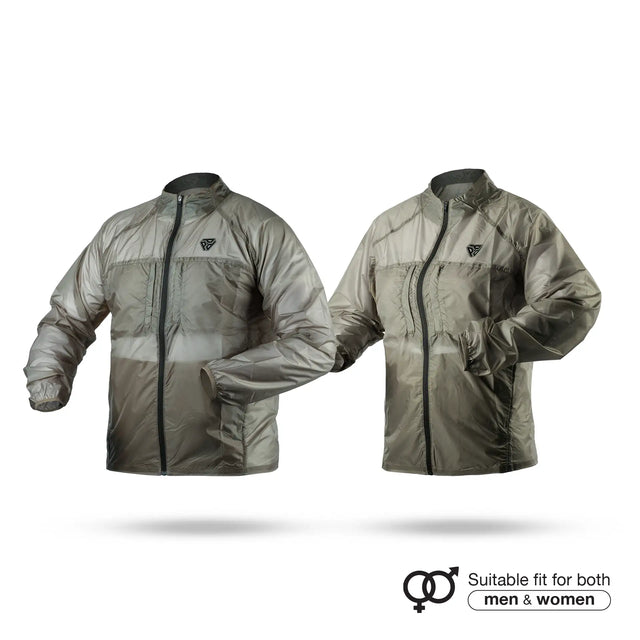 Parabellum® Neptune™ Windbreaker Jacket  Transclusent Grey