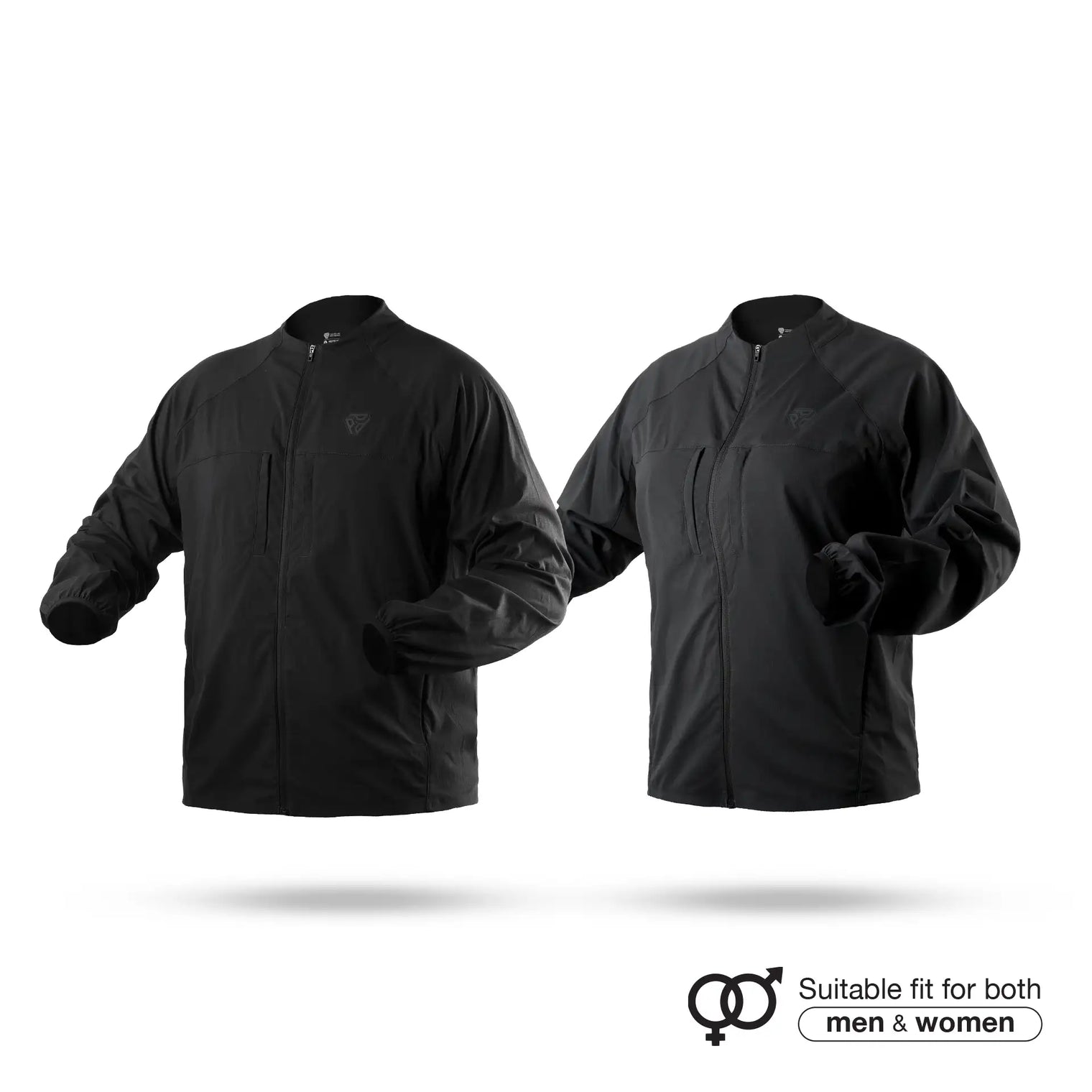 Parabellum® Neptune™ Windbreaker Jacket Jet Black