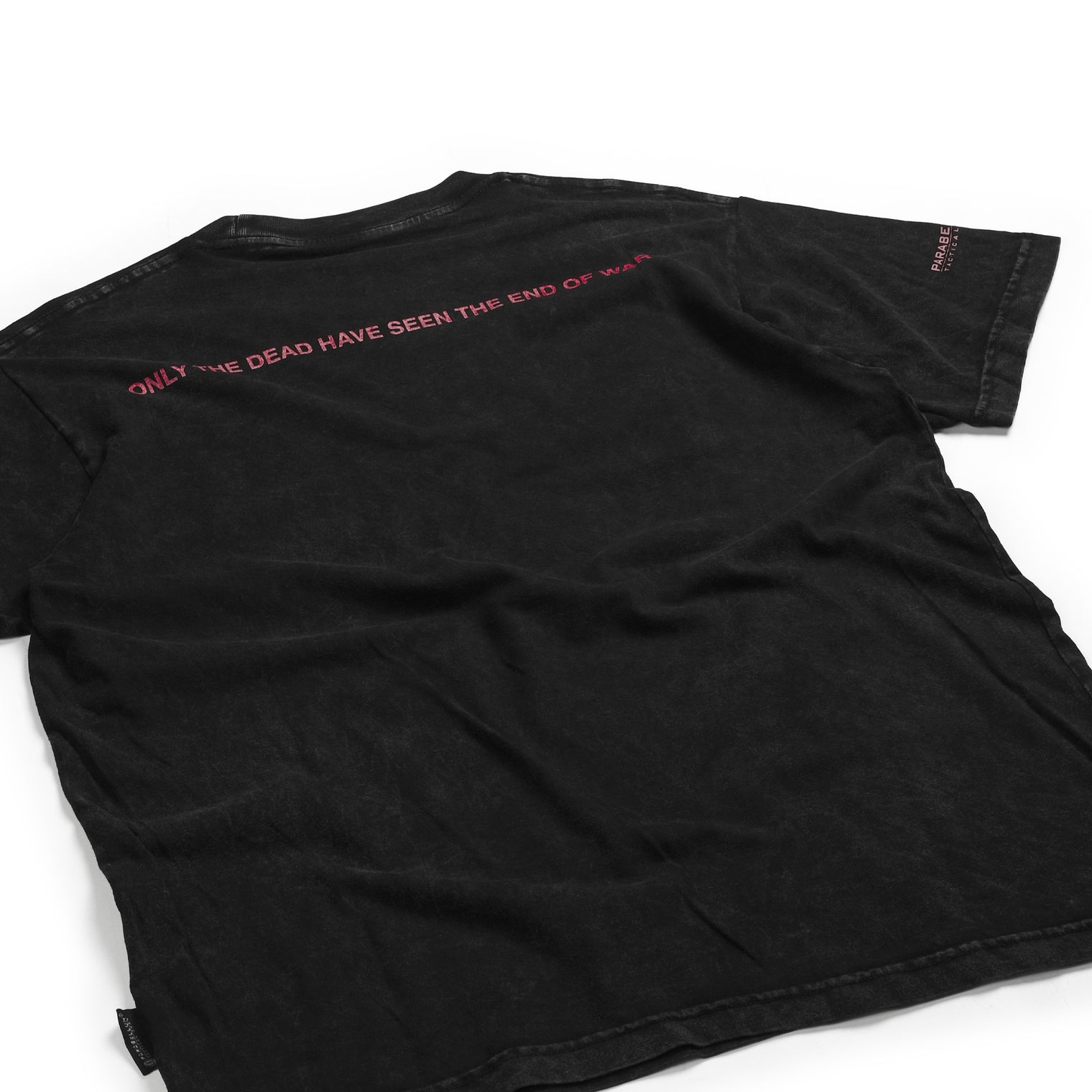 Parabellum® Tees™ World War - Stone Washed Black