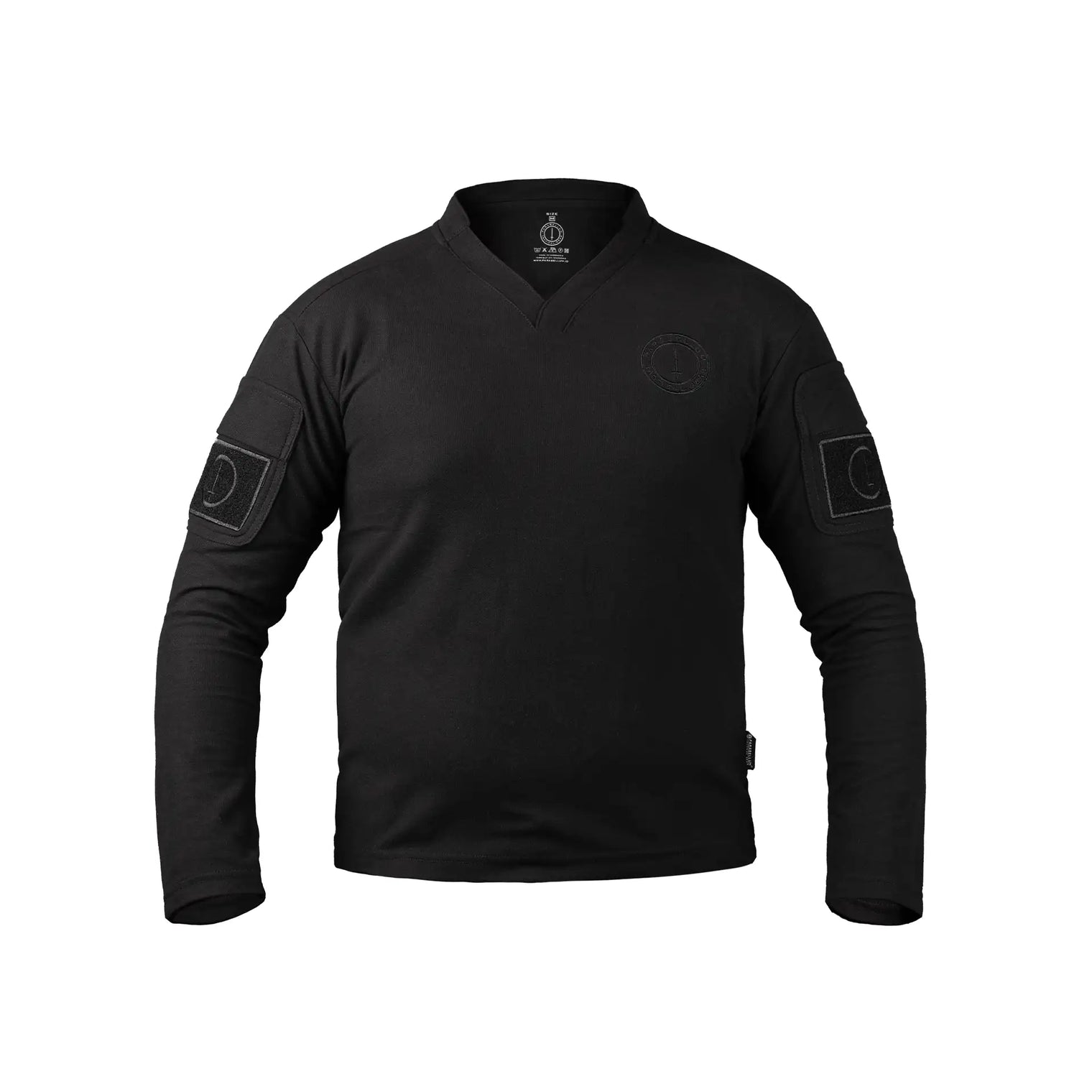 Parabellum® Rugby Shirt™ Long Sleeve Black