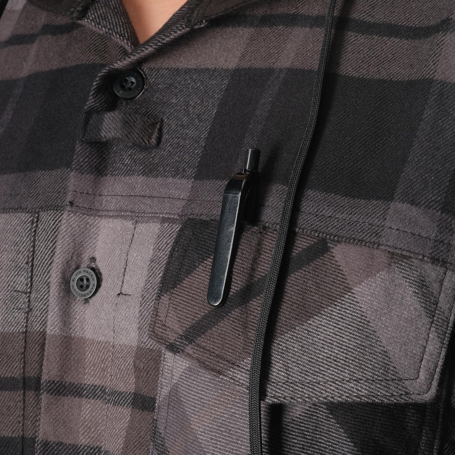 Parabellum® LUMBERJACK™  Flanel Hoodie 012