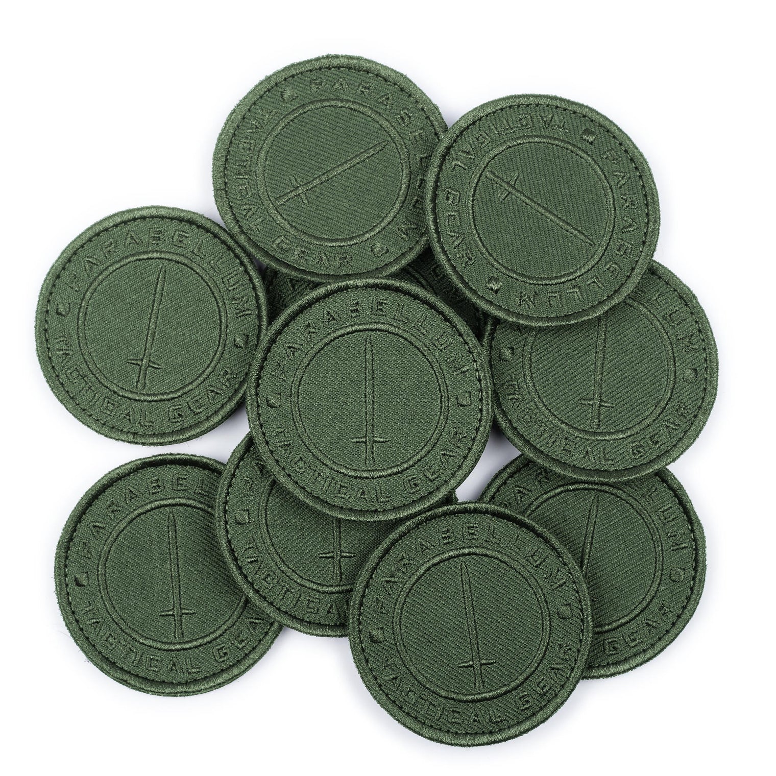 Parabellum® Circular Logo Patch Green