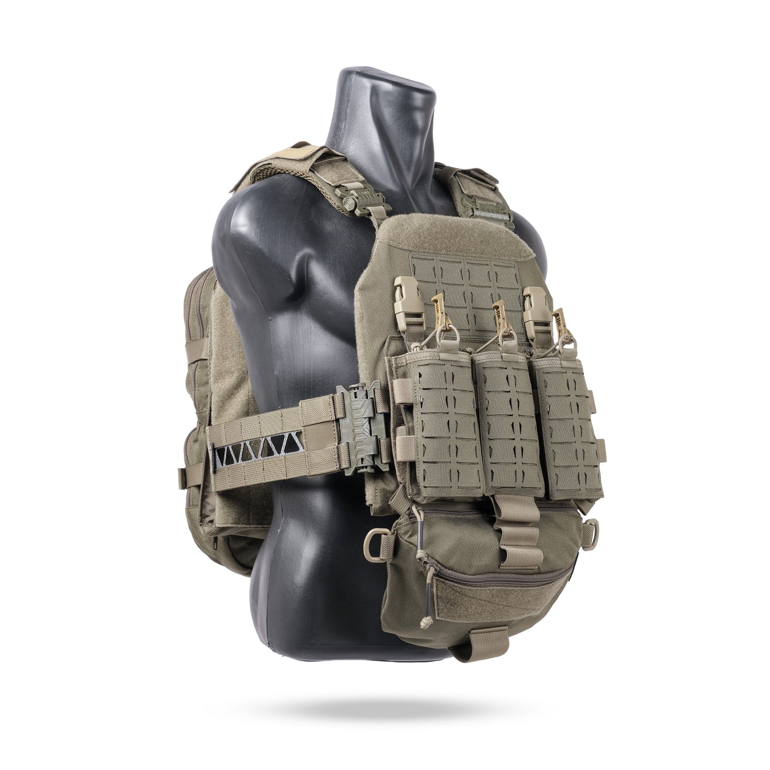 Parabellum® Alpha™ 2 Z Versatile Plate Carrier Set Ranger Green