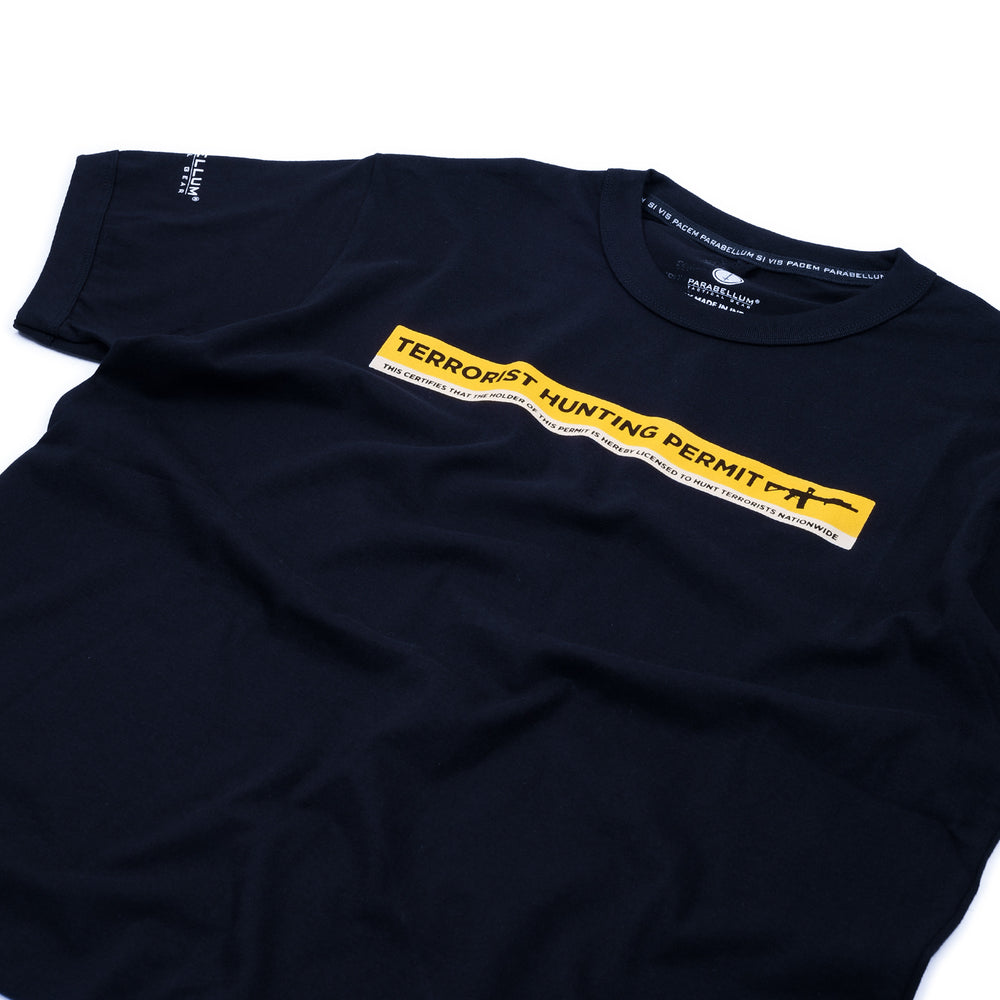 
                  
                    Parabellum® Terrorists Hunter Black & Navy Tees
                  
                