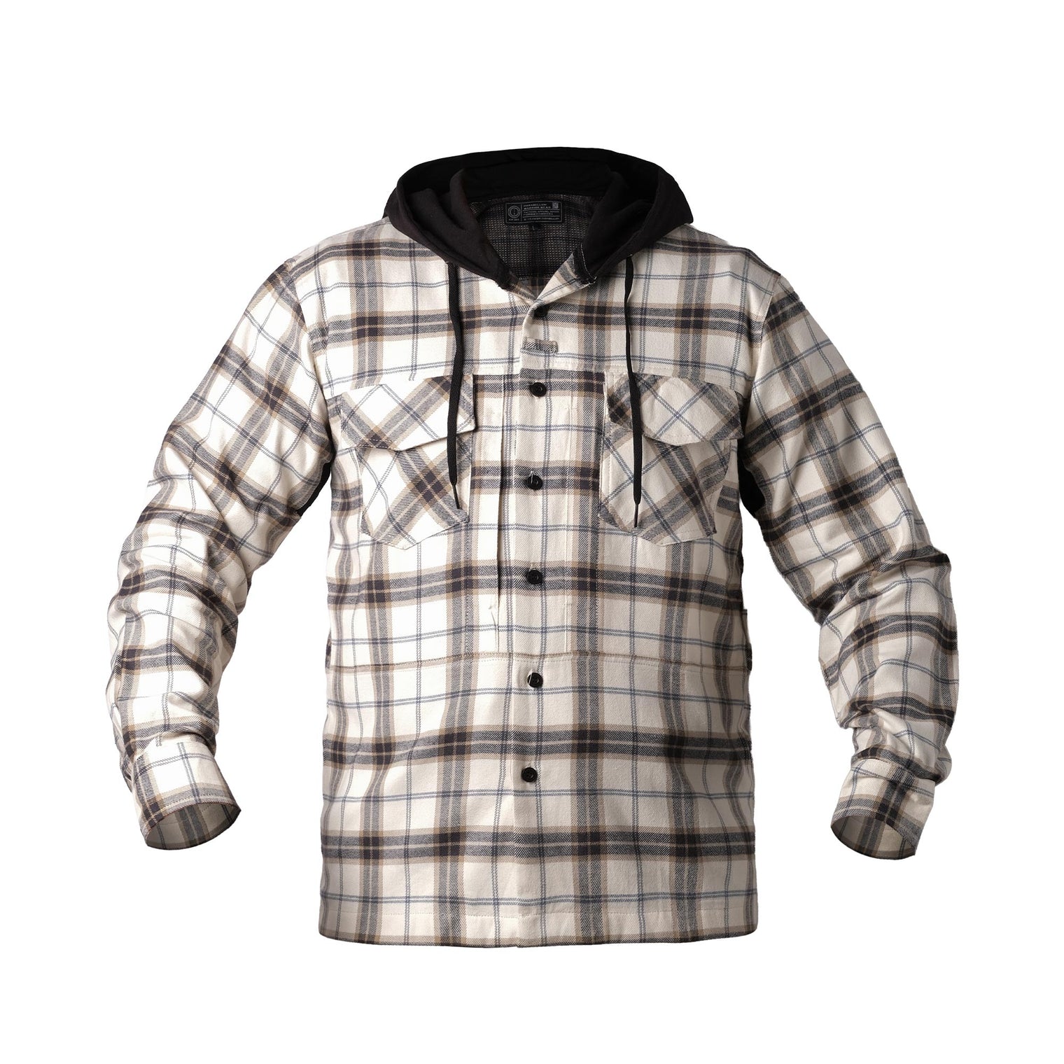 Parabellum® LUMBERJACK™ Tactical Flannel Hoodie 010
