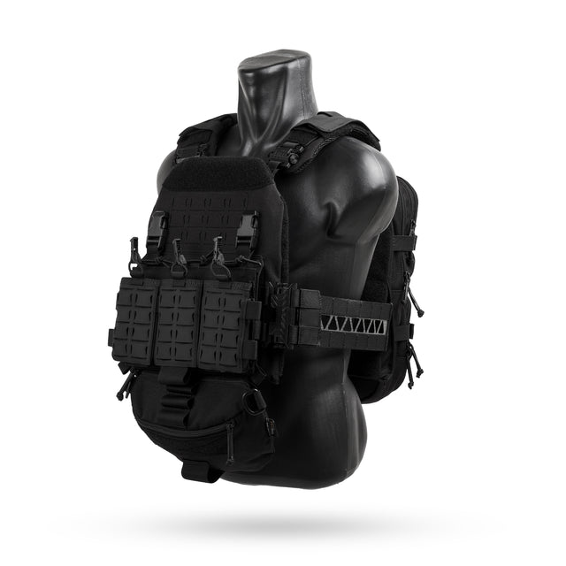 Parabellum® Alpha™ 2 Z Versatile Plate Carrier Set Black