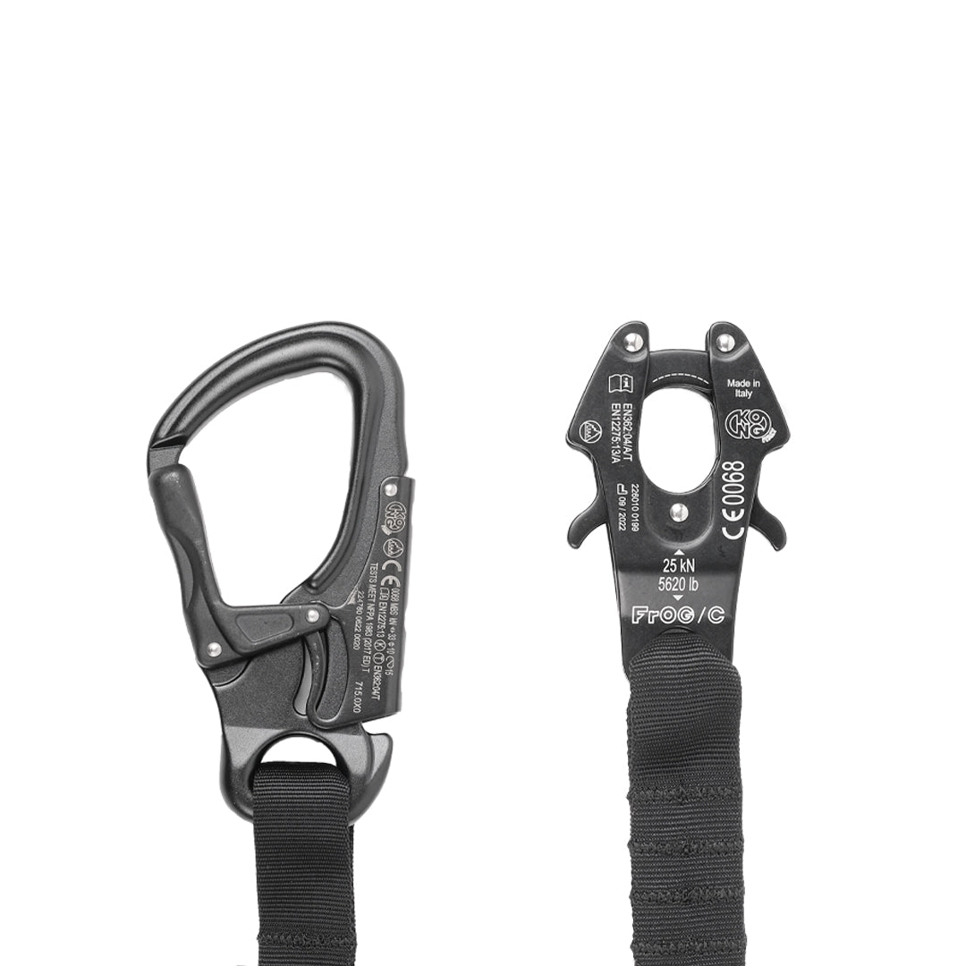 Parabellum® Yankee™ 1 Safety Lanyard Double Kong Carabiner