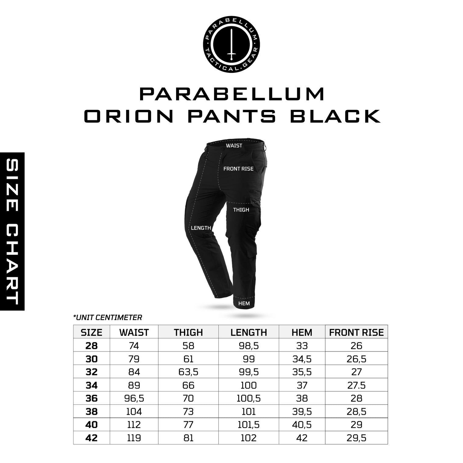 ORION Pants Black