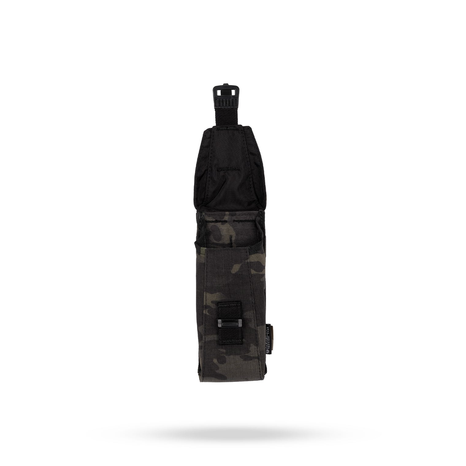 Parabellum® Echo™ 18 Single Rifle Mag Pouch with Spanish Buckle Multicam Black